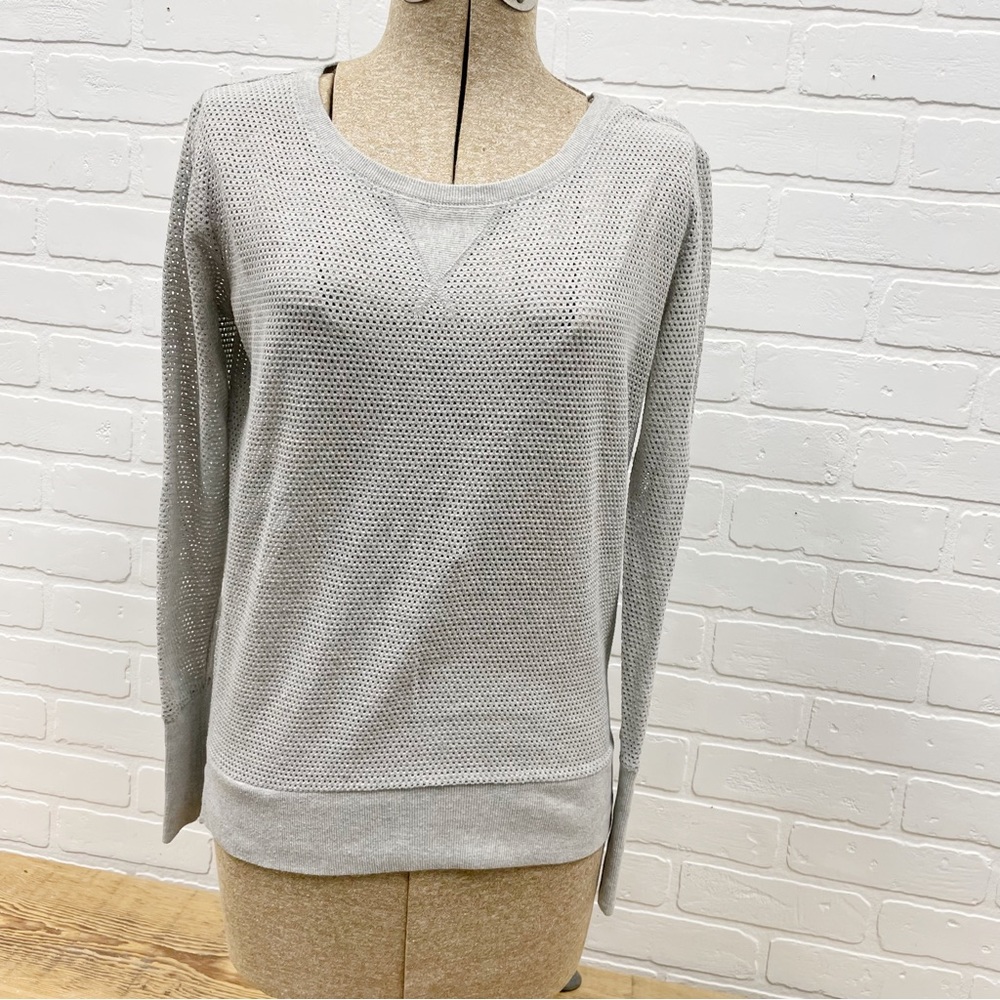 Cynthia Rowley Mesh Knit Top